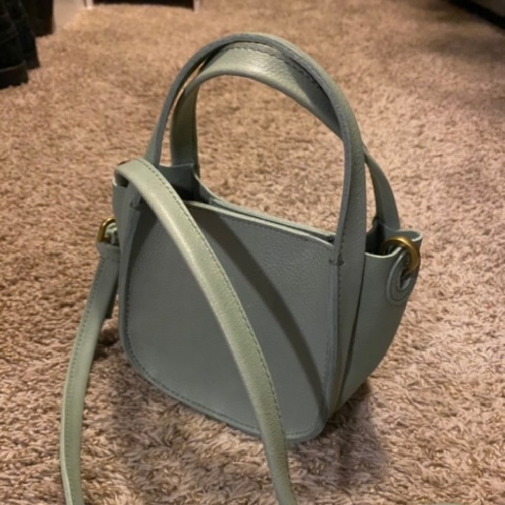 Madewell The Micro Sydney Crossbody Bag in Leather